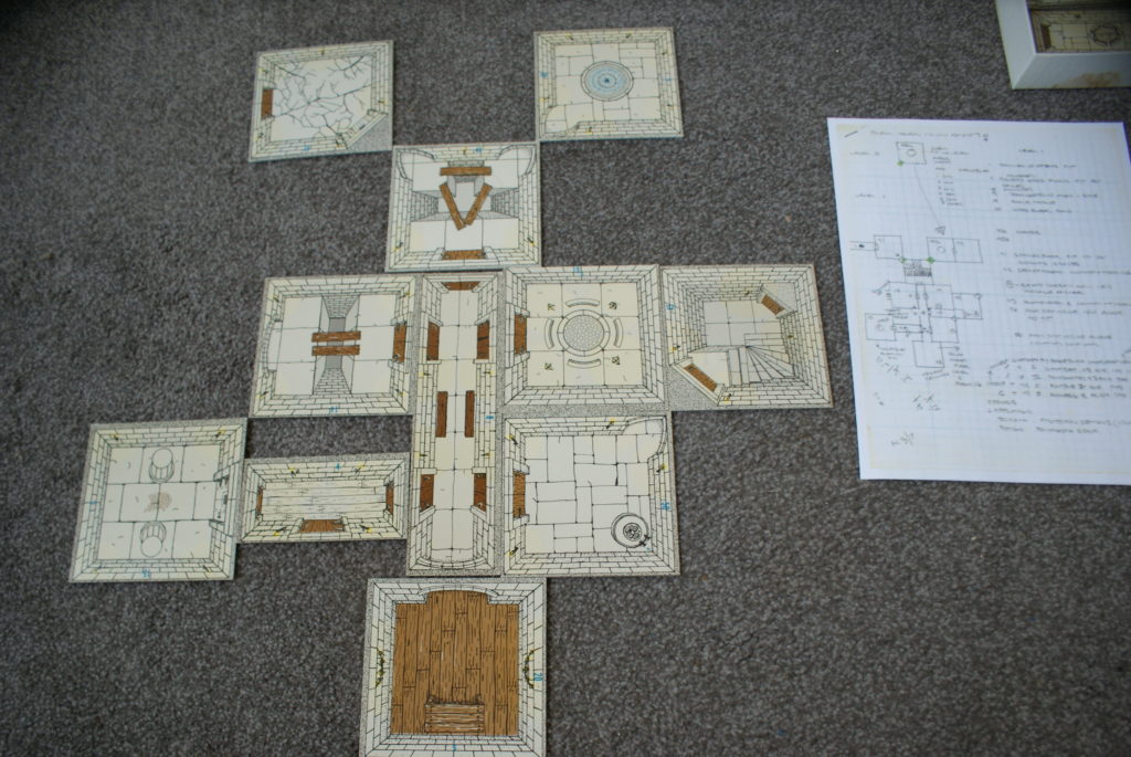 Old Dungeon Layout