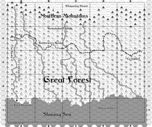 The Atlas Map of the Borderlands to the East of The Realm