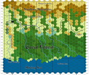 Project on the Borderlands A Map