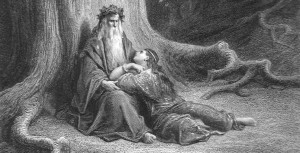 Merlin by Gustav Dore