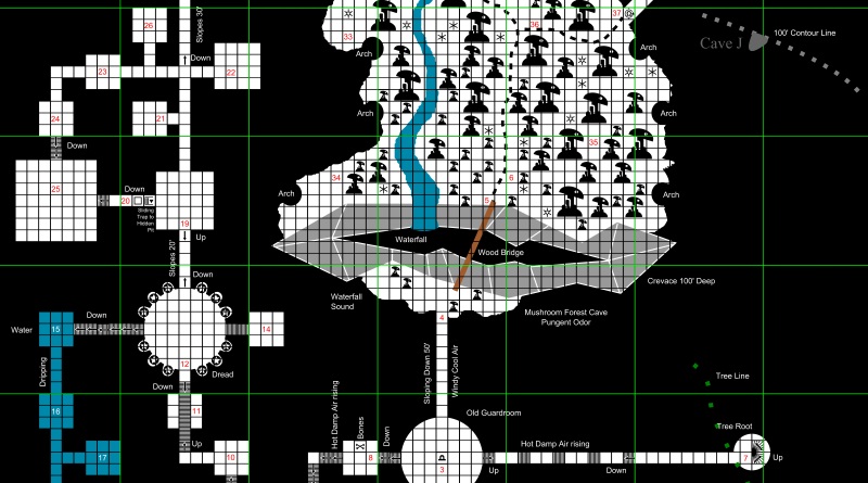 dungeon tiles lost caves of the underdark